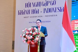 Di Konferensi Meet Khanh Hoa - Indonesia, Pj Gubernur Adhy Paparkan IPRO Andalan Jatim