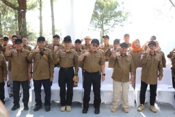 Peringatan HUT ke 20 Tagana, Pj Gubernur Adhy : Mereka Garda Terdepan Penanggulangan Bencana