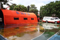 Peringati HKB 2024, Pemkot Surabaya Bekali Kesiapsiagaan Bencana pada Warga Rusunawa Penjaringansari