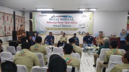 Halal Bihalal dengan Wartawan, Tjiwi Kimia Kenalkan Inovasi Produk Ramah Lingkungan