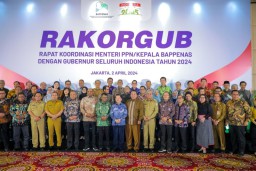 Rakorgub Bersama Menteri PPN/Bapemas, Pj Gubernur Adhy Sebut Sinkronisasi Program Pusat dan Daerah