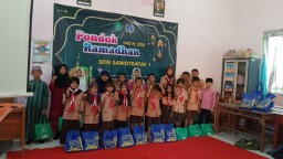 Tingkatkan Kualitas Iman dan Taqwa, SDN Sawotratap 1 Gelar Pondok Ramadhan