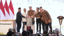 Diresmikan 2 Menteri, Smelter Freeport Mulai Beroperasi 
