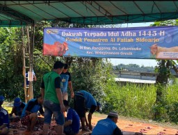Hari Tasrik, Ponpes Al Fattah Berbagi Hewan Kurban Hingga Luar Daerah