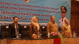 Pembinaan Peningkatan Kapasitas SDM Bagi ASN Pemkab Mojokerto, Ikfina : Tebar Selalu Kebaikan 