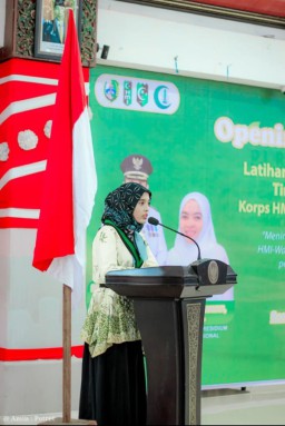 Ketum KOHATI Sampang, Uswatun Hasanah, SE : Saya Lillahi Ta'ala untuk Kohati