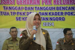 Terus Sosialisasikan Gagah Bencana, Bupati Ikfina Tekankan PKK Harus Jadi Motornya