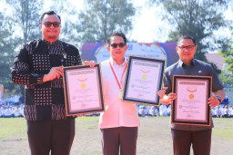 MPLS Jatim Pecahkan Tiga Rekor MURI, Pj. Gubernur Adhy Sebut Bukti Komitmen Lawan Perundungan