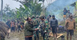 Inisiatif Gerakan Imanuel Satgas TNI Bawa Dampak Positif di Mbuwa 