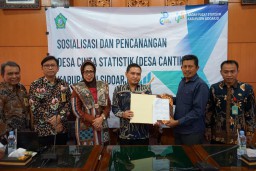 Pemkab Sidoarjo - BPS Sukseskan Program Tiga Desa Cantik