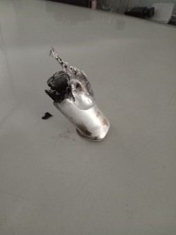 Benda Jatuh dari Angkasa Gemparkan Warga Kalipang Kab Blitar