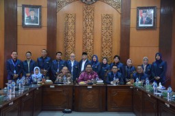 Pemkab Sidoarjo Terima Visitasi Kepeminpinan Nasional PKN Tingkat II Pusdiklat Kementrian Kominfo Tahun 2024