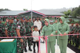 Danrem 151/Binaiya Resmikan Monumen Bagimu Negeri Jiwa Raga Kami di Kodim 1502/Masohi