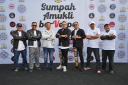 Peringati HUT Ke-79 Kemerdekaan RI, Pemkot Mojokerto Gelar Sumpah Amukti Bervespa