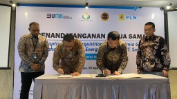 PLN Teken Incentive Captive Acquisition Dengan PT PG dan Layanan Renewable Energy Certificate Dengan PT Smelting
