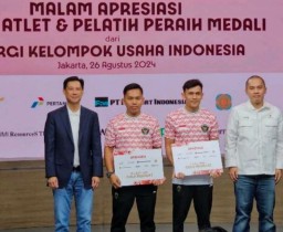 Freeport Indonesia Apresiasi Atlet dan Pelatih Peraih Medali di Olimpiade Paris 2024