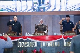 DPRD Jatim Gelar Rapat Paripurna Sampaikan Jawaban Eksekutif Raperda P-APBD 2024