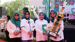 Jambore PKK 2024, Sriatun Subandi Ajak Kader Wujudkan Sidoarjo Maju, Mandiri, dan Sejahtera 