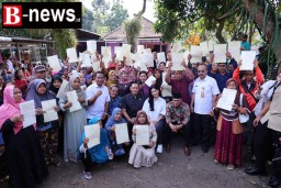 Menteri AHY dan Jajaran ATR/BPN Kerja Keras, Terbitkan Sertipikat Tanah Elektronik 38 Kali Lipat dalam Enam Bulan