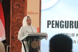 Hadiri Pelantikan Pengurus FKPPI, Bupati Ikfina Harapkan Terus Warisi Nasionalisme 