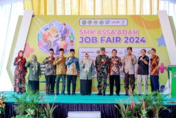 Wabup Gresik Hadiri Job Fair SMK Asa'adah 2024