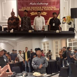 KPU Bangkalan Gelar Media Gathering Persiapan Kampanye Pilkada 2024