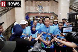 Selenggarakan HANTARU 2024 Run & Fun 5k, Menteri AHY Harapkan Pegawai Semakin Solid dan Kompak