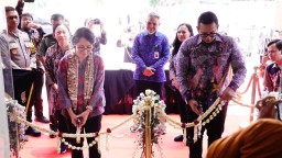 Dirjen Kemenkes RI Bersama Mas Pj Resmikan Lab BSL-2