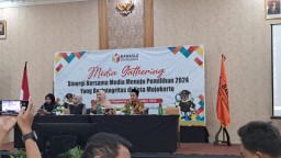 Demi Sukseskan Pilkada Serentak 2024, Bawaslu Kota Mojokerto Gelar Media Gathering