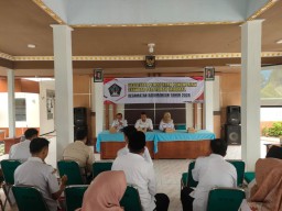 Sekdin Kominfotik Persandian Kabupaten Blitar Hadiri Fasilitasi Percepatan Pencapaian SPM di Kecamatan Kademangan