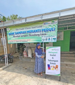 Agen Pegadaian di Jember Sukses Kembangkan Bank Sampah Jadi Tabungan Emas