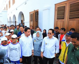 Pj Gubernur Adhy Dampingi Wapres RI, Tinjau Benteng Van den Bosch, Jadi Destinasi Unggulan Jatim