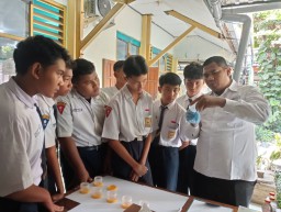 Perangi Narkoba, Polres Mojokerto Kota Sosialisasikan Program KONDUSIP ke Sekolah 