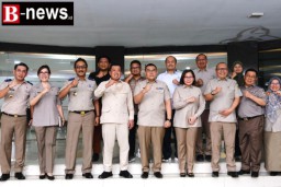 Kunjungan ke Kantor Kementerian ATR/BPN di Jl. Agus Salim, Menteri Nusron Tekankan Penataan SDM yang Adil