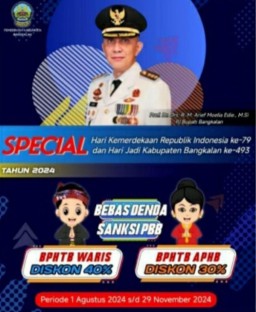 Horee, Pemkab Bangkalan Hapus Denda Pajak dan Beri Diskon BPHTB