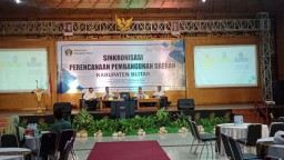 Pemkab Blitar Gelar Sosialisasi Singkronisasi Perencanaan Pembangunan Daerah di Kampung Coklat