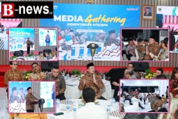 Media Gathering Kementerian ATR/BPN, Menteri Nusron: Terima Kasih Telah Mewartakan Kementerian Ini