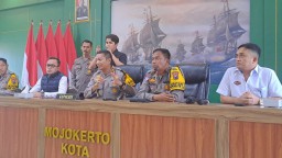 Kapolres Mojokerto Kota Beberkan Sejumlah Keberhasilan di Tahun 2024