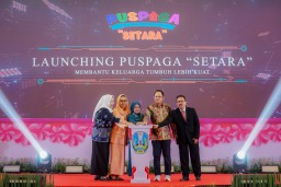 Luncurkan Puspaga Setara di Peringatan Hari Ibu, Pj. Gubernur Jatim : Wujudkan Kesetaraan Gender