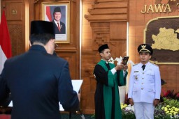 Pj. Gubernur Jatim Lantik Adi Wibowo sebagai Wali Kota Pasuruan, Pesankan Percepatan Pembangunan