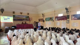 Polres Mojokerto Kota Gelar Sosialisasi SMA Taruna Kemala Bhayangkara ke Siswa SMP