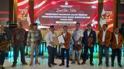 KPU Kabupaten Blitar Tetapkan Rijanto-Beky Sebagai Bupati dan Wakil Bupati Terpilih 2025-2030