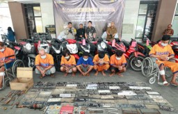 Ungkap Jaringan Curanmor, Polda Jatim Berhasil Amankan 134 Ranmor