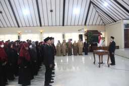 Awal Tahun 2025, Pj Bupati Adriyanto Rombak Ratusan Pejabat Fungsional