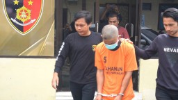 Polres Pamekasan Amankan Pencuri Kotak Amal Masjid