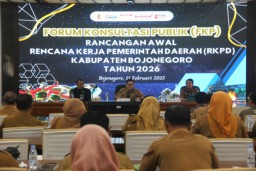 Forum Konsultasi Publik RKPD Tahun 2026, Pj Bupati Adriyanto: Tiga Pilar Membangun Bojonegoro