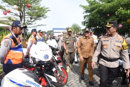 Operasi Semeru Dimulai, Plt. Bupati Sidoarjo Imbau Warga Tertib Berlalu Lintas