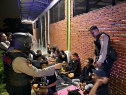 Polres Mojokerto Kota Jamin Ramadhan Aman, Gelar Patroli Antisipasi Balap Liar dan Perang Sarung