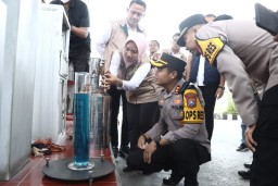 Polres Gresik dan Disperindag Sidak SPBU, Pastikan Kualitas BBM Terjamin