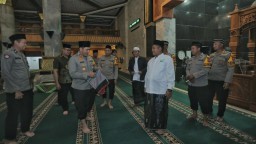 Taraweh Ramadhan keliling Kapolres Blitar Tegaskan Jaga Kamtibmas yang Kondusif Selama Ramadhan